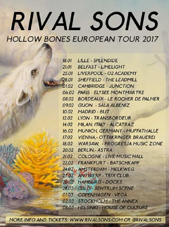 RIVAL SONS - ROCHER DE PALMER #LIVE REPORT @ DIEGO ON THE ROCKS 3 rival sons dates