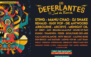 FESTIVAL LES DEFERLANTES 2017 - 11EME EDITION - 08 > 11 JUILLET - ARGELES SUR MER