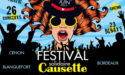 FESTIVAL CAUSETTE – PARC & ROCHER DE PALMER – 22 > 25 JUIN 2017 – CENON FESTIVAL CAUSETTE – PARC & ROCHER DE PALMER – 22 > 25 JUIN 2017 – CENON