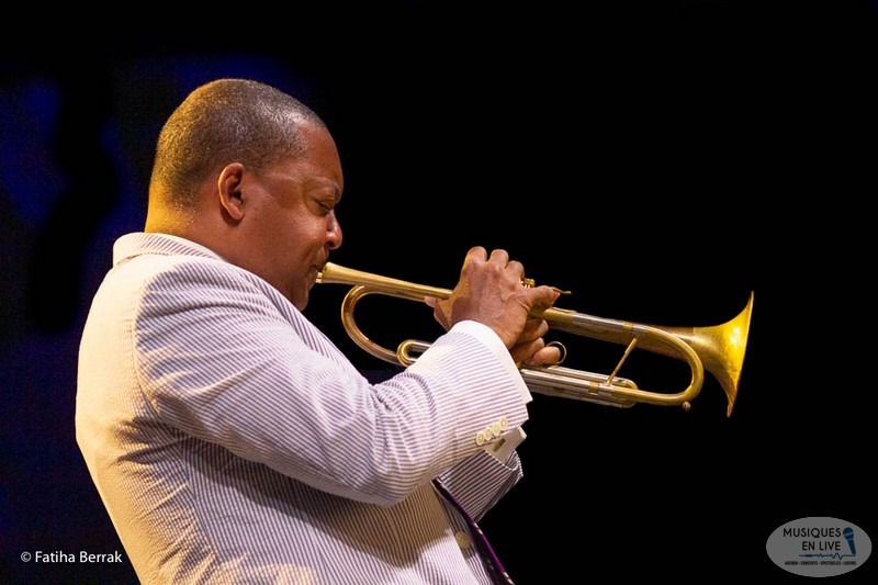 Photos Jazz in Marciac le 26 07 2019 - Wynton Marsalis plays Dizzy G &Charlie P. special guest Veronica Swift @ Fatiha Berrak 21 Wynton-Marsalis-JIM_2019_021