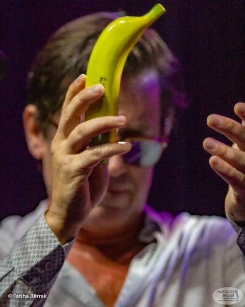 Photos concerts Jazz in Marciac 2019 par Fatiha Berrak 14 Thomas-Dutronc-Les-Esprits-Manouches_JIM_2019_014