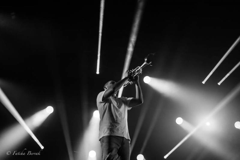 Marciac 2021 - Ibrahim Maalouf _ S3NS - Rolando Luna Trio & Guest - Photos @ Fatiha Berrak 35 2021-07-30-Ibrahim-Maalouf-_-S3NS_030