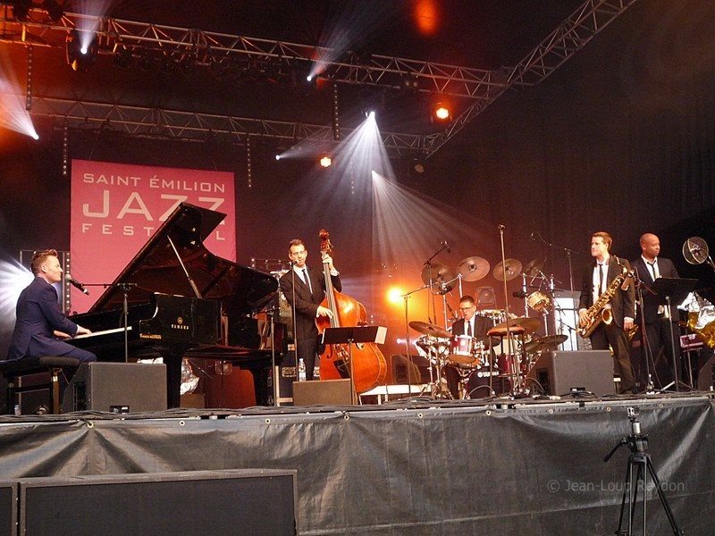 Joe Stilgoe quintet Saint Emilion Jazz Festival 2013