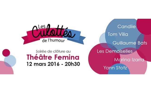 Avoir Images Festival Les Culottees De L Humour 8 12 Mars 2016 Bordeaux dernière salutations