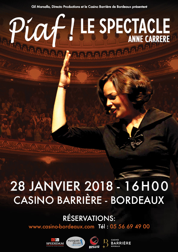spectacle casino bordeaux 28 janvier 2019 spectacle casino bordeaux 28 janvier 2019