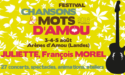 FESTIVAL CHANSONS & MOTS D’AMOU 2018 – ARENES D’AMOU – 3 > 5 AOUT – LANDES (40) FESTIVAL CHANSONS & MOTS D’AMOU 2018 – ARENES D’AMOU – 3 > 5 AOUT – LANDES (40)