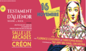 LE TESTAMENT D’ALIENOR – SAMEDI 16 NOVEMBRE 2019 – CREON LE TESTAMENT D’ALIENOR – SAMEDI 16 NOVEMBRE 2019 – CREON