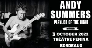 Playlist Spéciale Vidéos Andy Summers